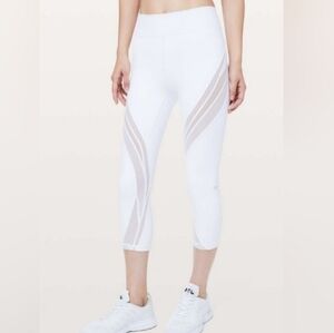 EUC White Lululemon leggings